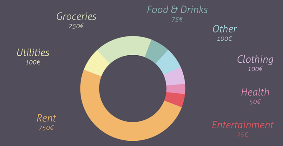 Money: monthly budget